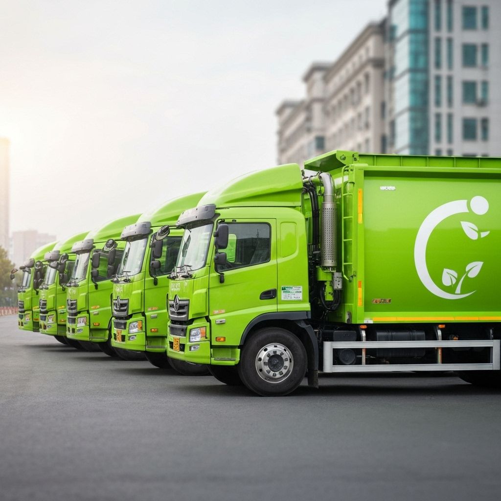 Lig Caçambas - Frota padronizada