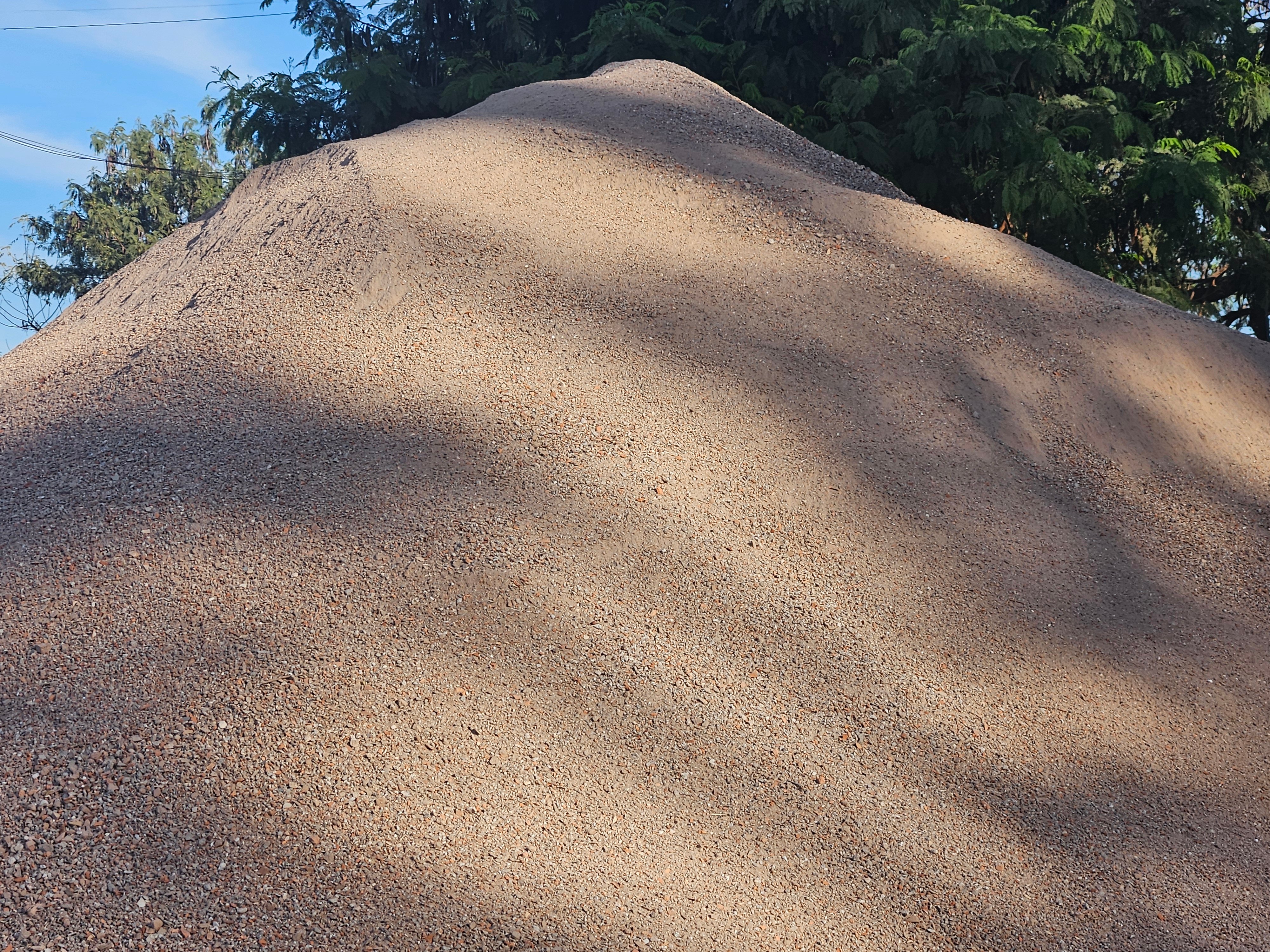 Areia fina reciclada