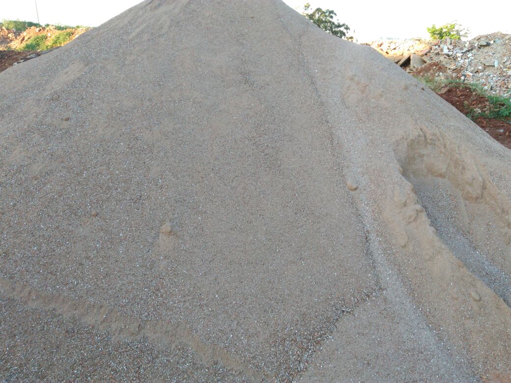 Areia reciclada de alta qualidade