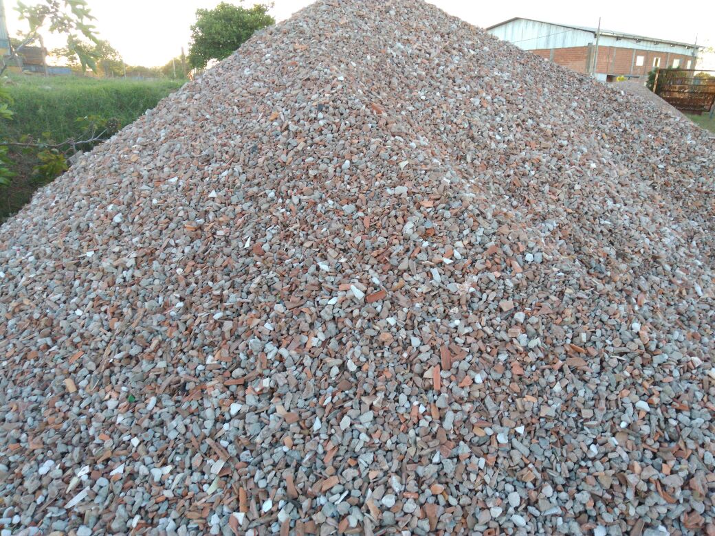 Brita reciclada mista