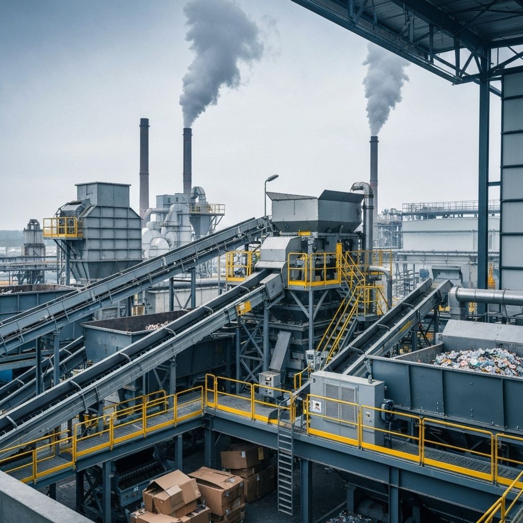 Usina Retorno - Sistema de britagem